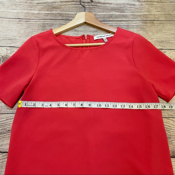 CUPCAKES AND CASHMERE Pink Shift Dress - Picture 7 of 10